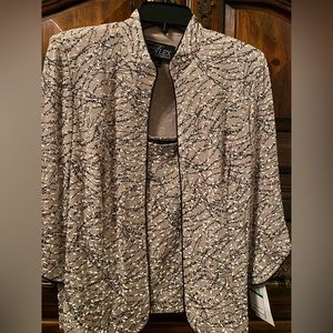 Alex Evenings 2 piece Jacket. Elegant